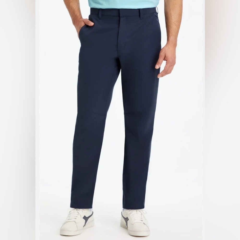 NWT fabletics men’s navy pants size large